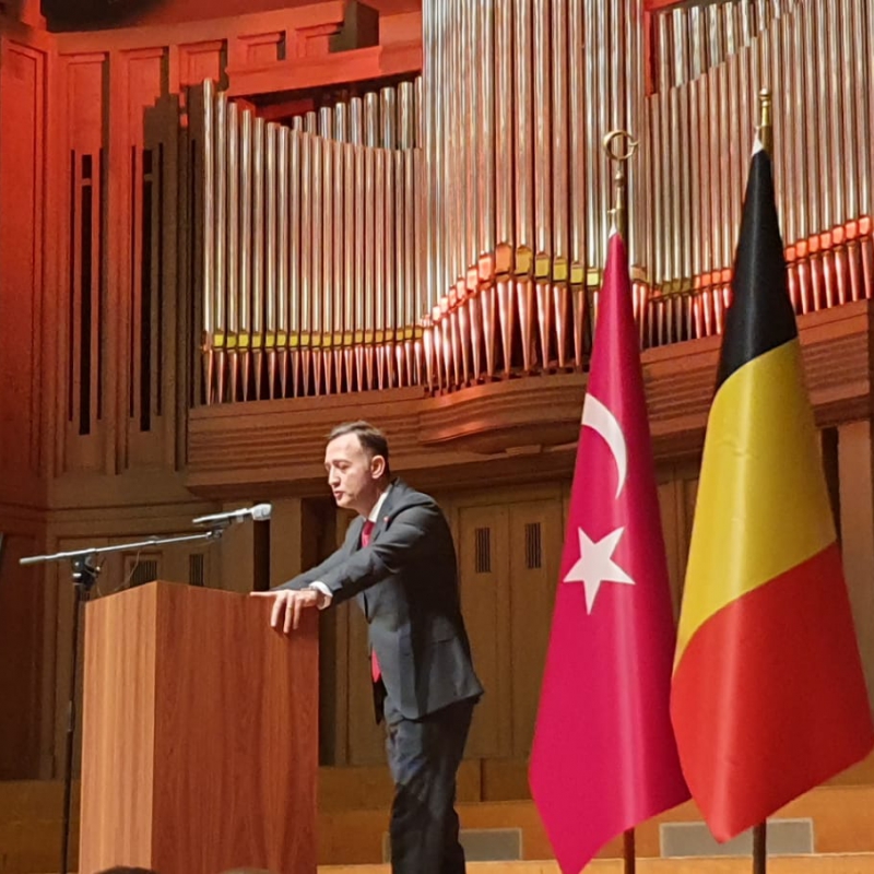 Foto's - Het EMB aanwezig tijdens de 96ste verjaardag van de Turkse Republiek
